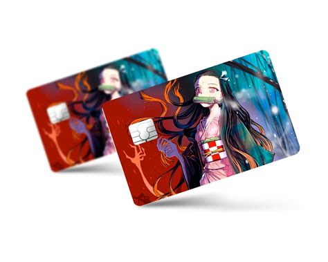 Here you could find your the best anime decals Pok&233;mon, Demon Slayer, Naruto, One Piece and so on. . Anime credit card skins
